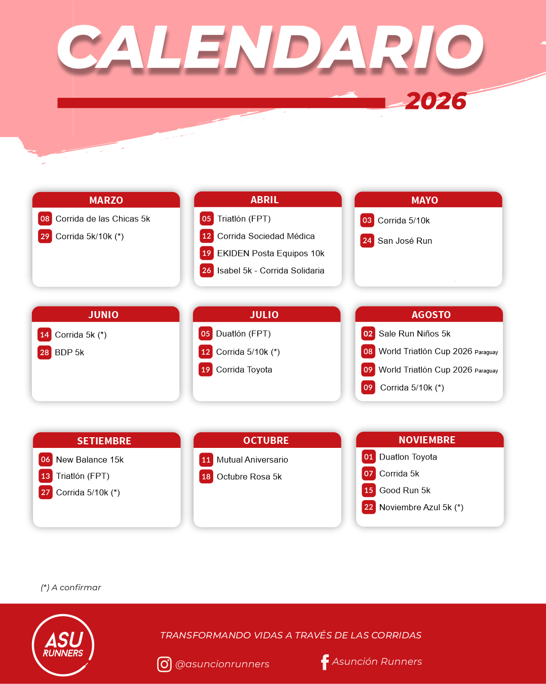 Calendario 2026