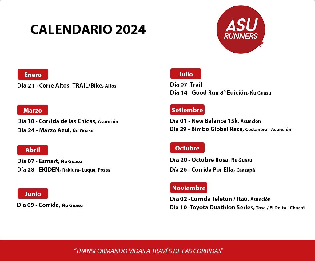 Calendario 2024